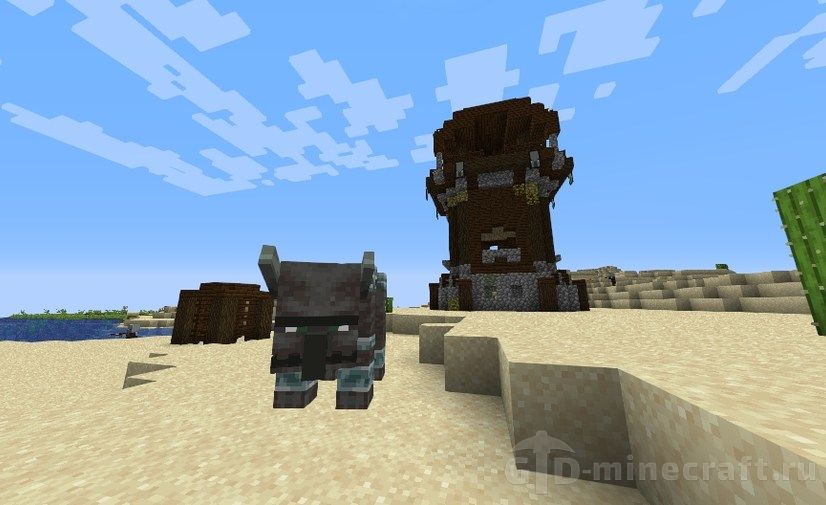 Дроп седла в Minecraft Дроп седла в Minecraft